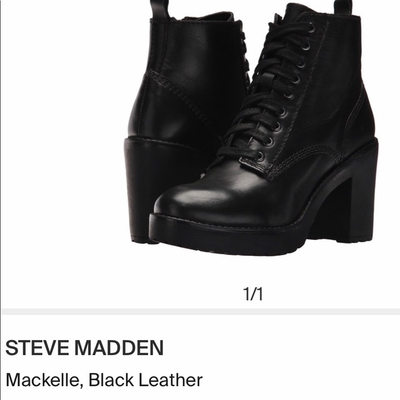 steve madden platform combat boots